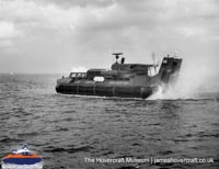 SRN6 with the Royal Navy -   (The Hovercraft Museum Trust).